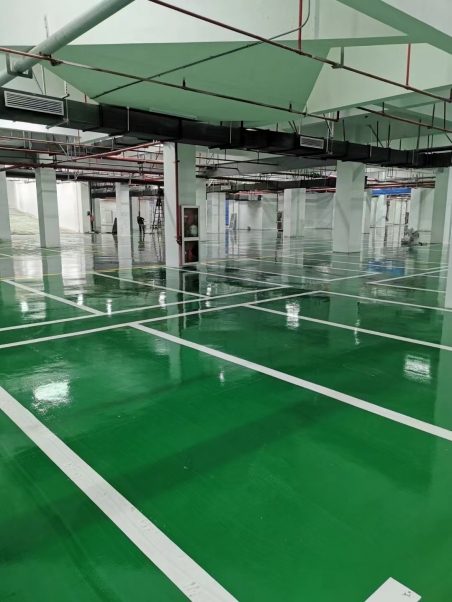 环氧地坪施工现场5
